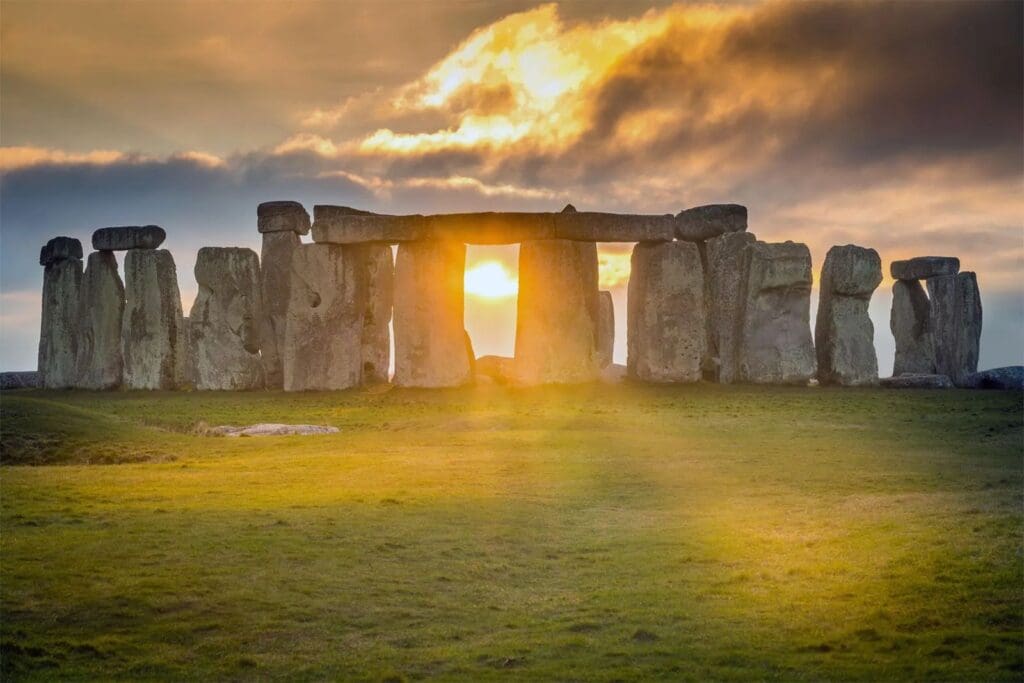 Stonehenge near Amesbury in Wiltshire